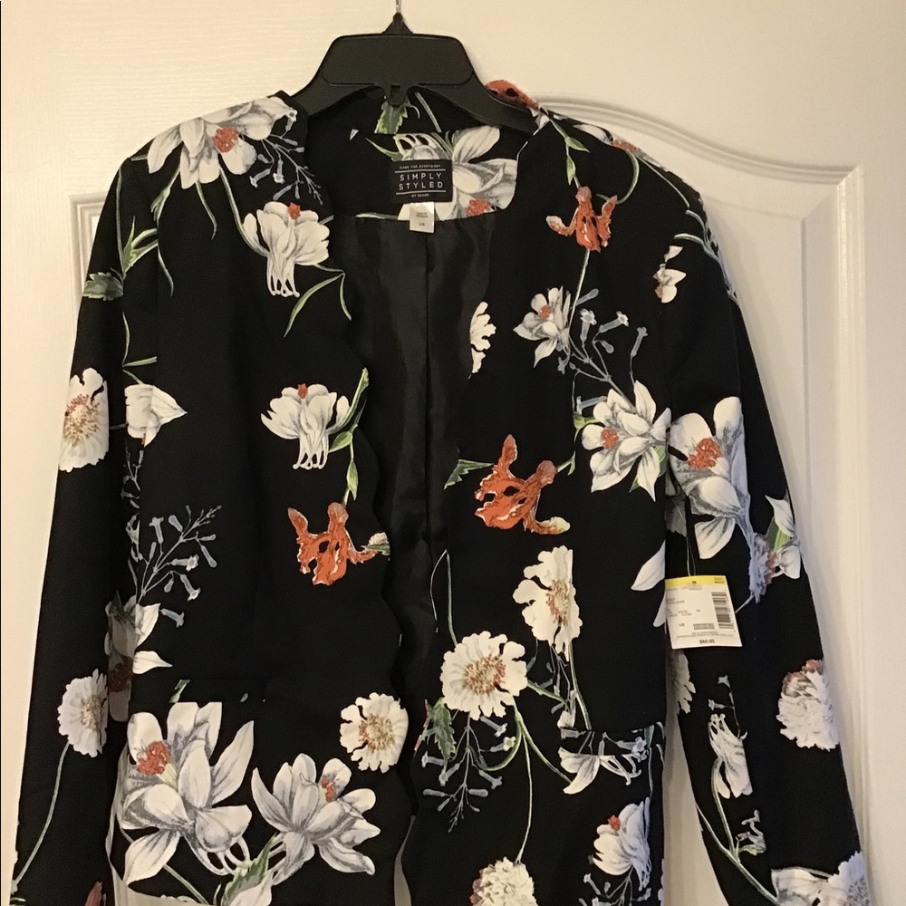 Floral Blazer